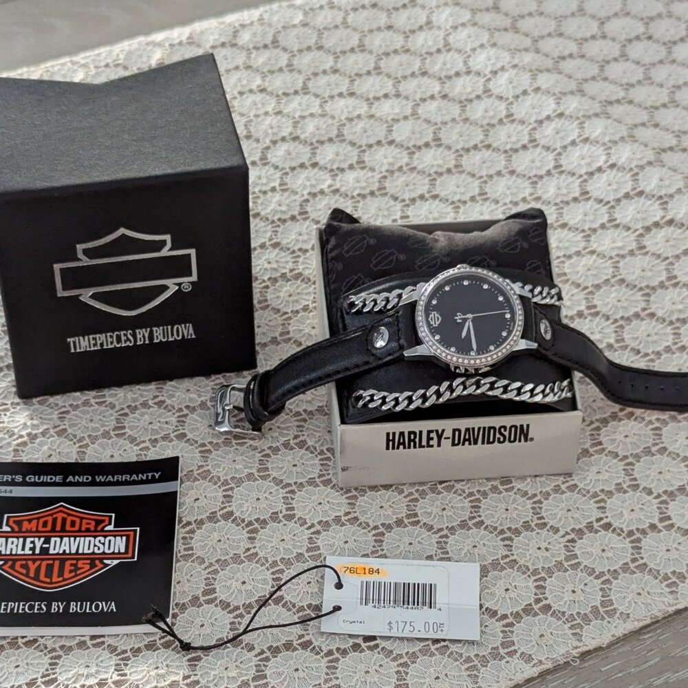 Harley Davidson Bulova Ladies Watch - Picture 3 of 3